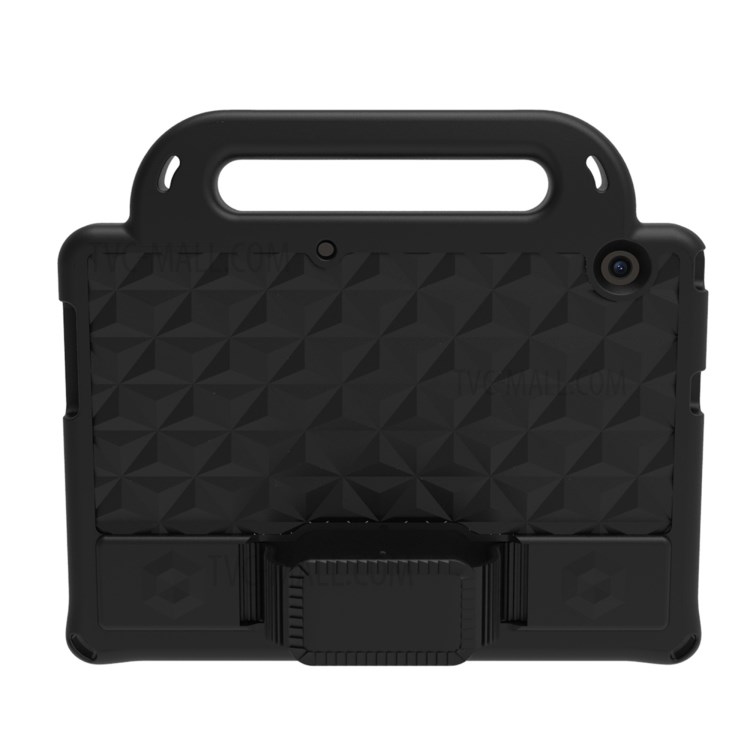 Rhombus Style Anti-shock EVA Tablet Cover with Shoulder Strap for Huawei MediaPad T3 10 - Black-1