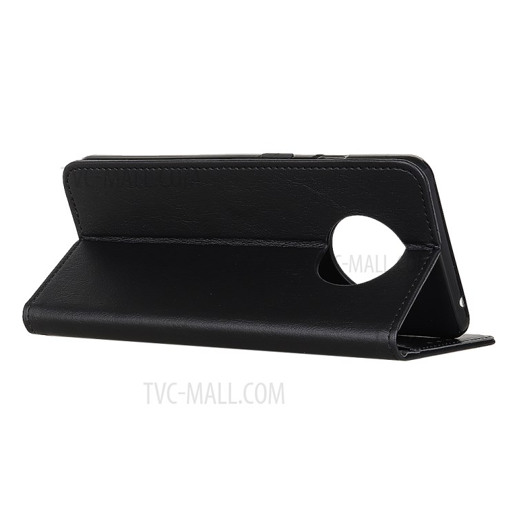 Litchi Grain Wallet Stand Leather Protection Case for Huawei Mate 40 - Black-4