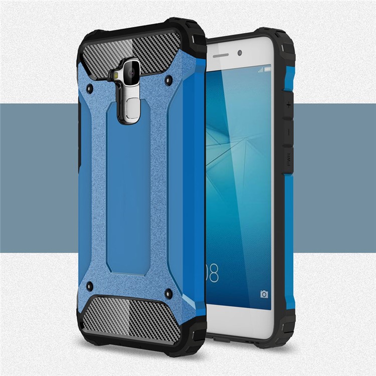 Armor PC TPU Combo Shell for Huawei Honor 5c/Honor 7 Lite/GT3 - Baby Blue-1