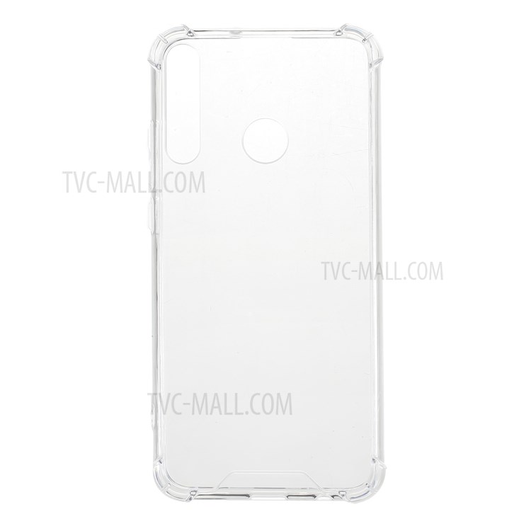 Shockproof Clear Acrylic Back + TPU Edge Combo Case for Huawei P40 lite E-1