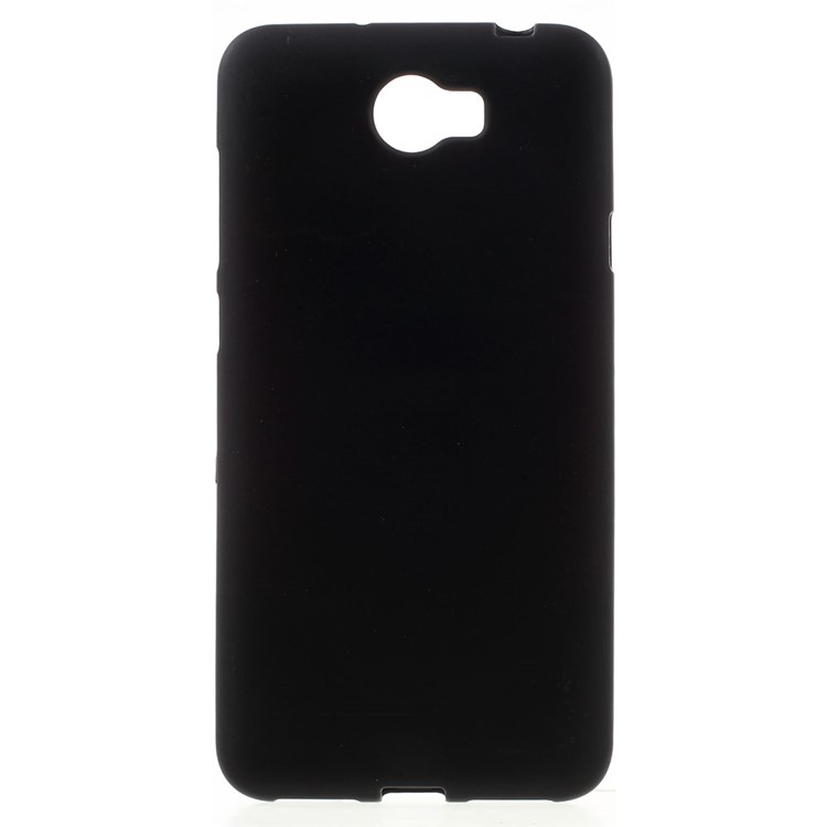 Matte TPU Back Case for Huawei Y5II / Y5 II - Black-1