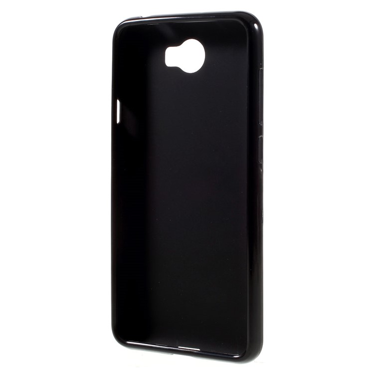 Matte TPU Back Case for Huawei Y5II / Y5 II - Black-2