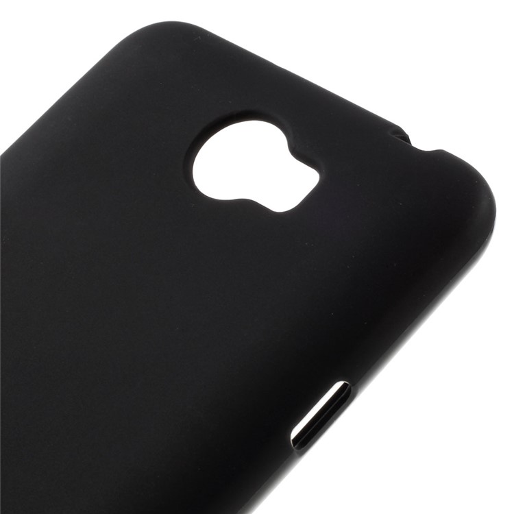 Matte TPU Back Case for Huawei Y5II / Y5 II - Black-3