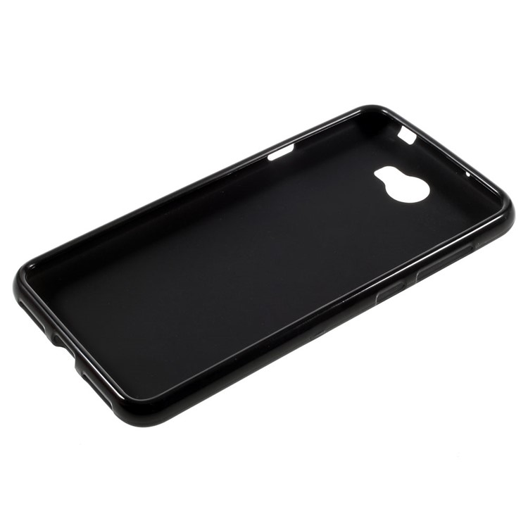 Matte TPU Back Case for Huawei Y5II / Y5 II - Black-5