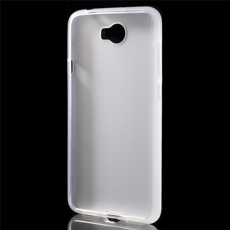 Matte TPU Back Cover for Huawei Y5II / Y5 II - White-2