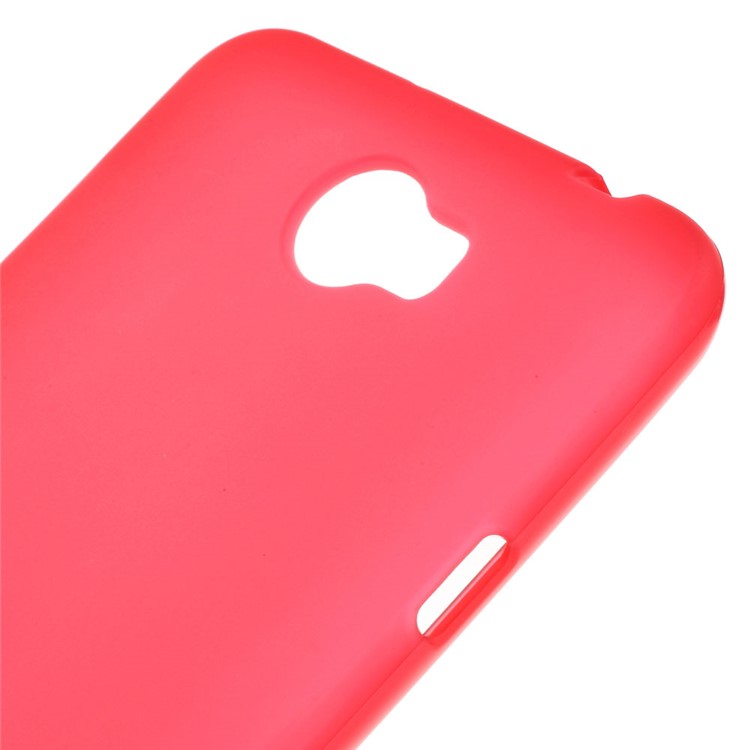 Matte TPU Back Case Protector for Huawei Y5II / Y5 II - Red-3