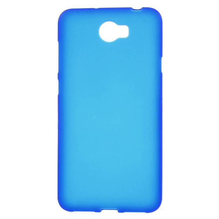 Matte TPU Back Cover Phone Case for Huawei Y5II / Y5 II - Blue-1