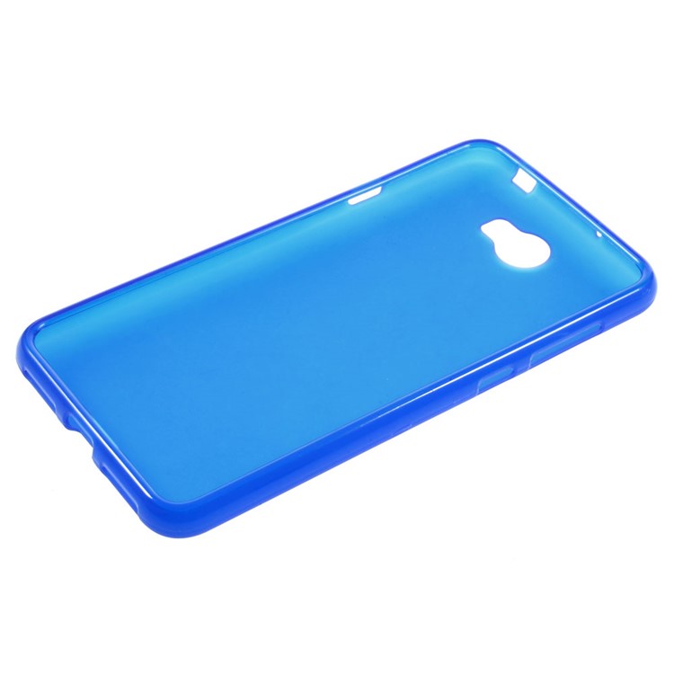 Matte TPU Back Cover Phone Case for Huawei Y5II / Y5 II - Blue-5