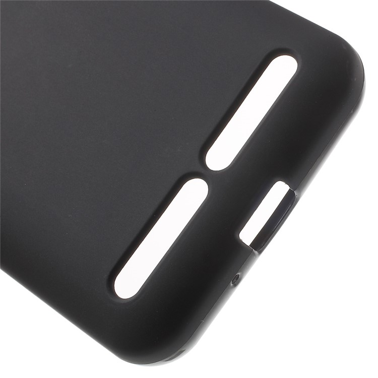 Frosted TPU Gel Phone Case for Huawei Y3II / Y3 II - Black-4