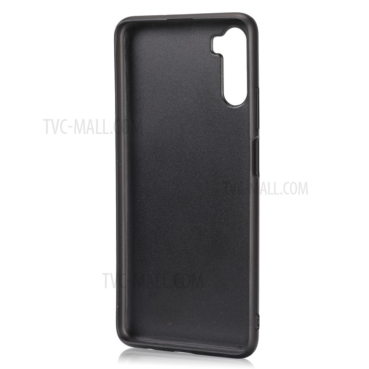 Crazy Horse Texture PU Leather Skin TPU Phone Cover for Huawei Mate 40 Lite / Maimang 9 - Black-2