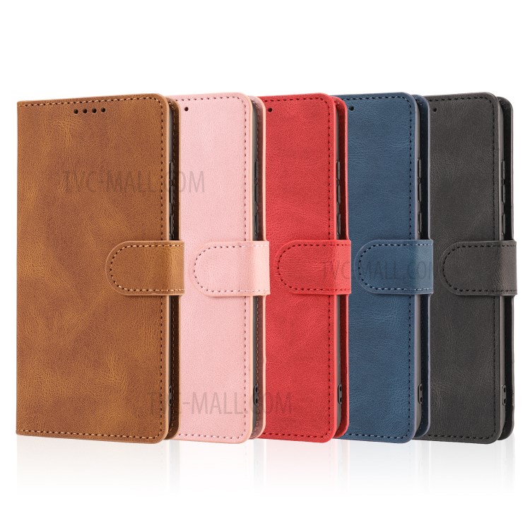 Classic Style Leather Phone Protective Shell for Huawei P30 Lite/P30 Lite New Edition/nova 4 - Black-16