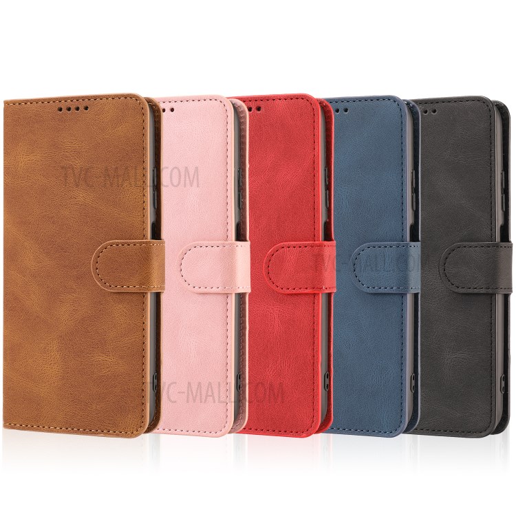Leather Phone Protective Shell Classic Style for Huawei P40 lite 4G/NOVA 6 SE/Nova 7i - Black-16
