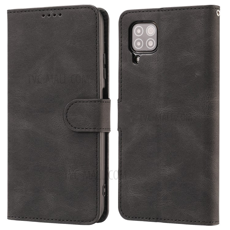 Leather Phone Protective Shell Classic Style for Huawei P40 lite 4G/NOVA 6 SE/Nova 7i - Black-2