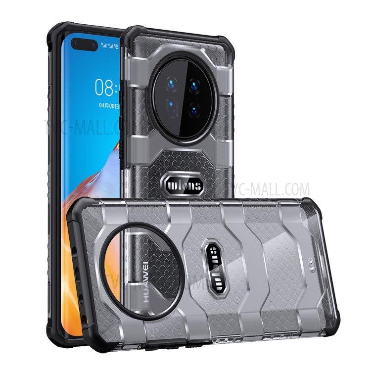 Explorer Series Hard PC + TPU Non-slip Shell for Huawei Mate 40 Phone Cover - Black-2