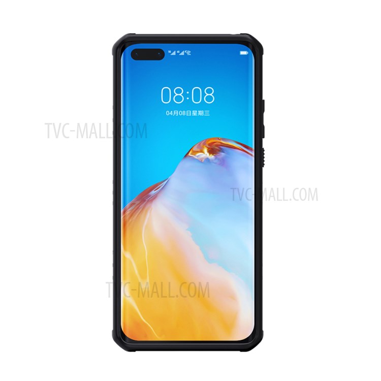 Explorer Series Hard PC + TPU Non-slip Shell for Huawei Mate 40 Phone Cover - Black-3