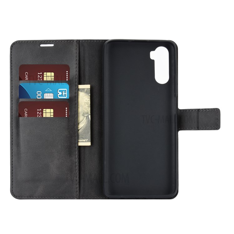 Wallet Stand Leather Mobile Phone Cover for Huawei Mate 40 Lite / Maimang 9 - Black-3