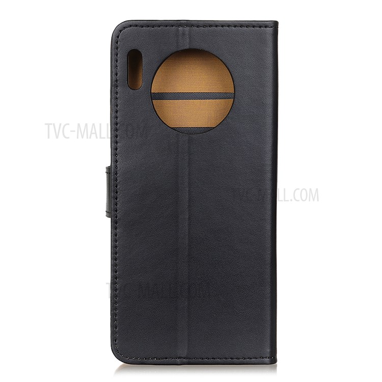 Wallet Leather Stand Case for Huawei Y9a Protective Cover - Black-8