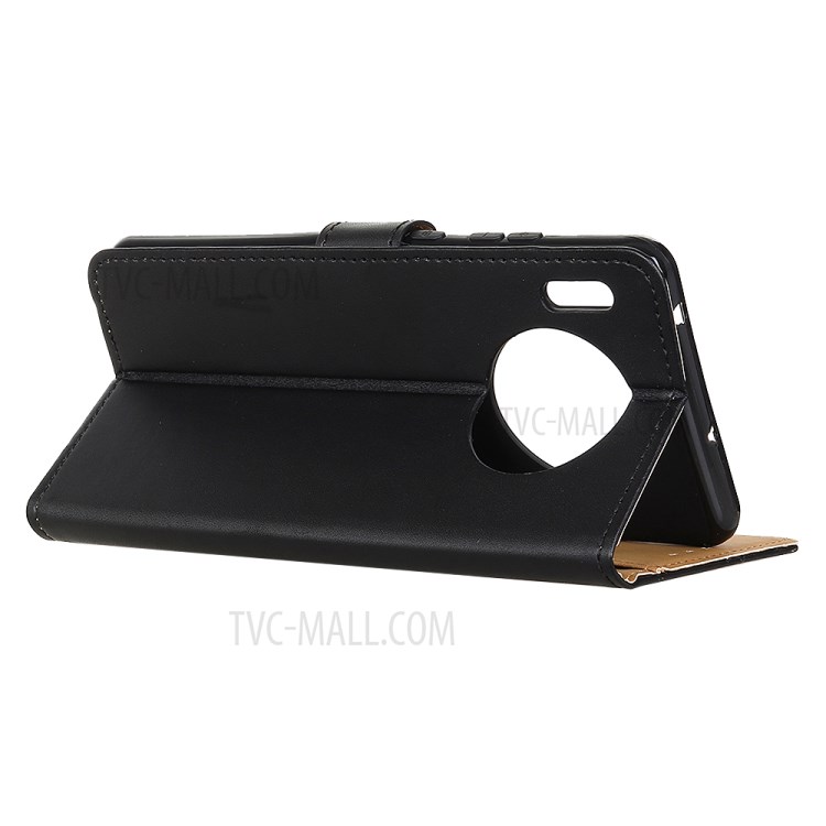 Wallet Leather Stand Case for Huawei Y9a Protective Cover - Black-9
