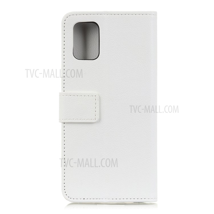 Magnetic Wallet Stand Flip Folio Leather Phone Cover Shell for Huawei nova 8 SE - White-2