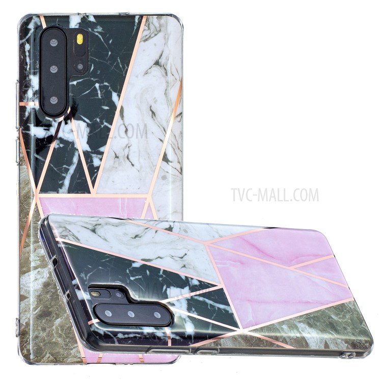 Electroplating IMD TPU Phone Case for Huawei P30 Pro - Style K-1