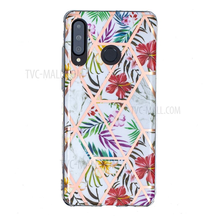 Electroplating IMD TPU Cover Case for Huawei P30 Lite / P30 Lite New Edition / Nova 4e - Style A-2