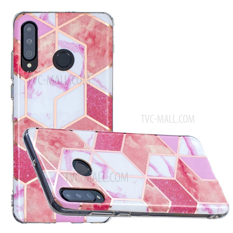 Electroplating IMD TPU Cover Case for Huawei P30 Lite / P30 Lite New Edition / Nova 4e - Style B-1