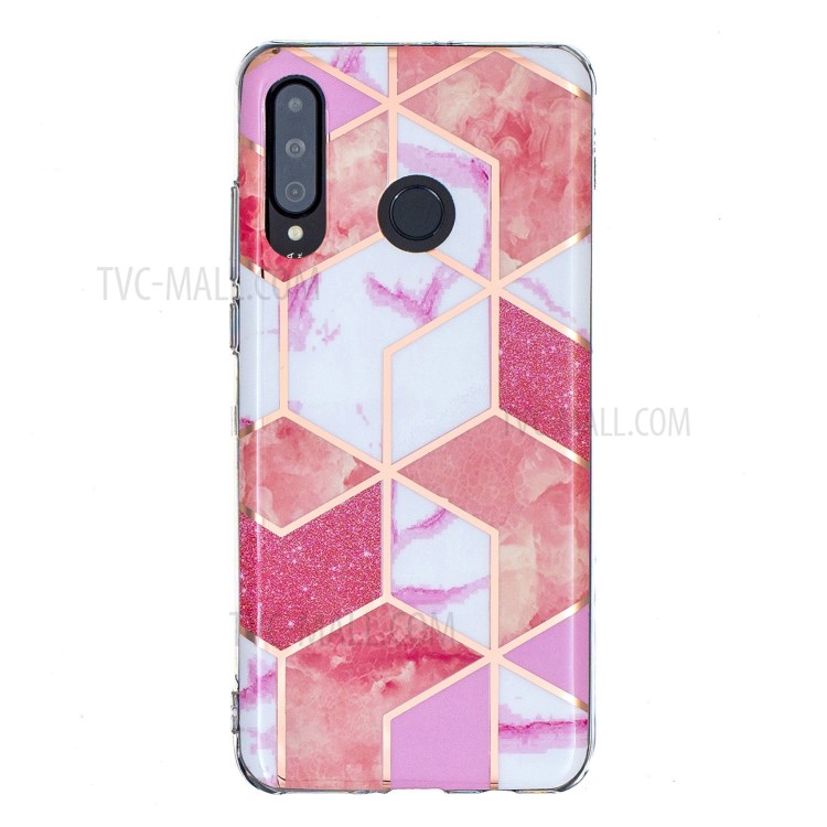 Electroplating IMD TPU Cover Case for Huawei P30 Lite / P30 Lite New Edition / Nova 4e - Style B-2