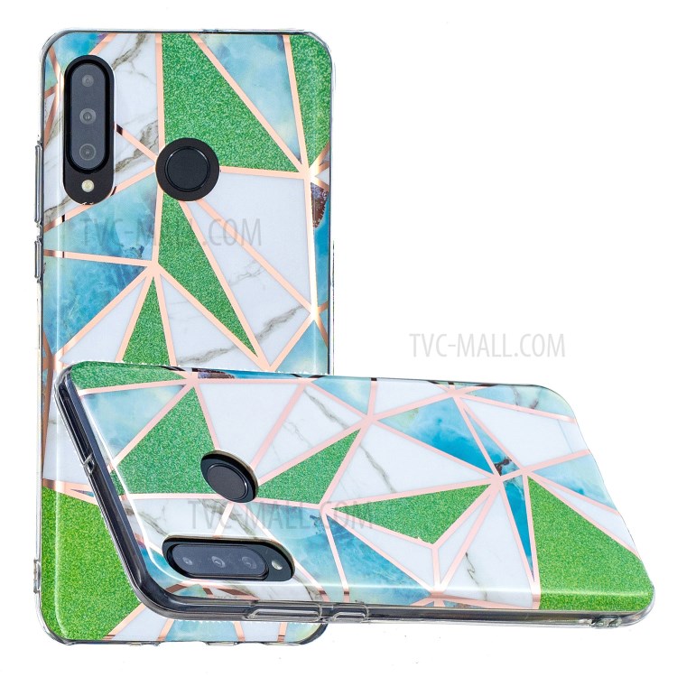 Electroplating IMD TPU Cover Case for Huawei P30 Lite / P30 Lite New Edition / Nova 4e - Style G-1