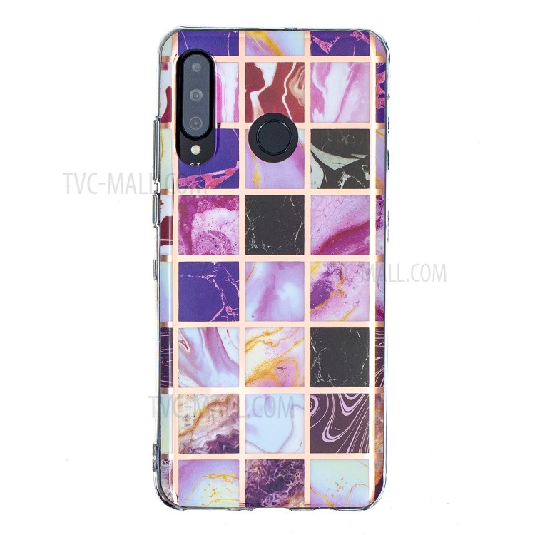 Electroplating IMD TPU Cover Case for Huawei P30 Lite / P30 Lite New Edition / Nova 4e - Style I-2
