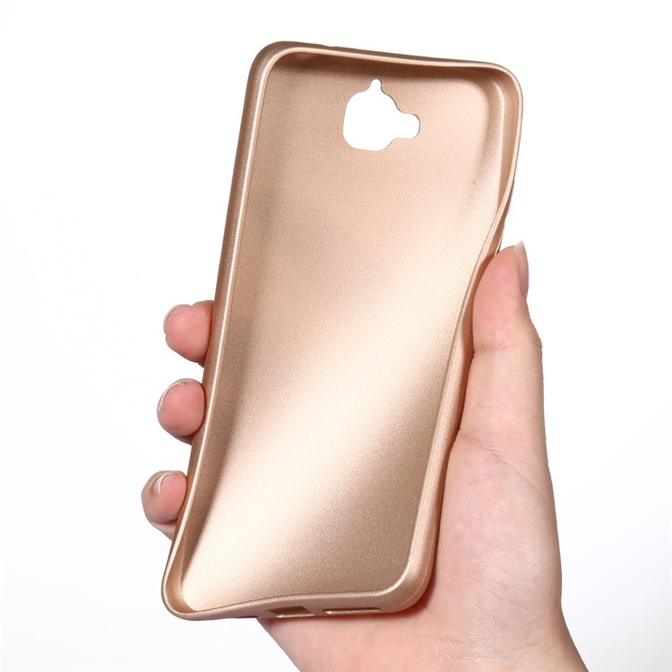 X-LEVEL Guardian Series Matte Anti-fingerprint TPU Case for Huawei Enjoy 5 / Huawei Y6 Pro - Gold-3