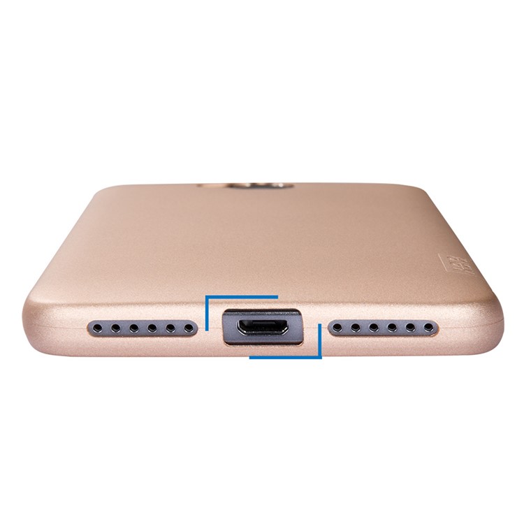 X-LEVEL Guardian Series Matte Anti-fingerprint TPU Case for Huawei Enjoy 5 / Huawei Y6 Pro - Gold-5