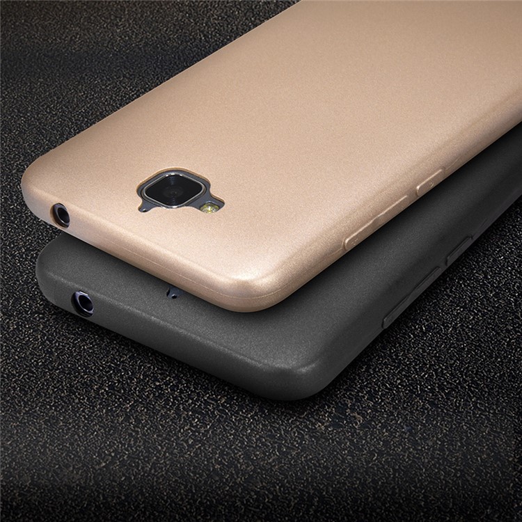 X-LEVEL Guardian Series Matte Anti-fingerprint TPU Case for Huawei Enjoy 5 / Huawei Y6 Pro - Gold-6