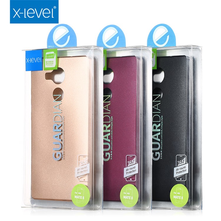 X-LEVEL Guardian Series Matte TPU Phone Case for Huawei Mate 8 - Black-11
