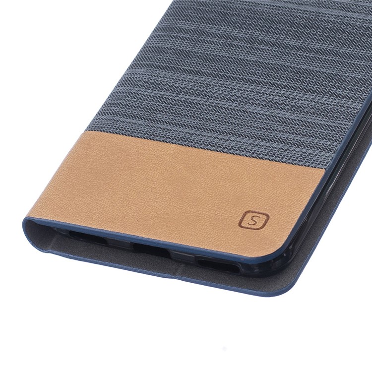 Assorted Color Linen Leather Card Slot Case for Huawei Y6II / Honor 5A - Deep Grey-5