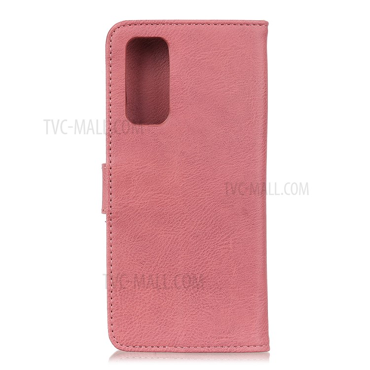 KHAZNEH Leather Cover for Honor 10X Lite Phone Stand Case - Pink-7