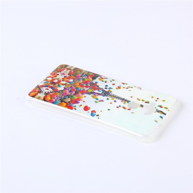 Soft IMD TPU Cover Case for Huawei Honor 5c / GT3 - Eiffel Tower and Balloon-3