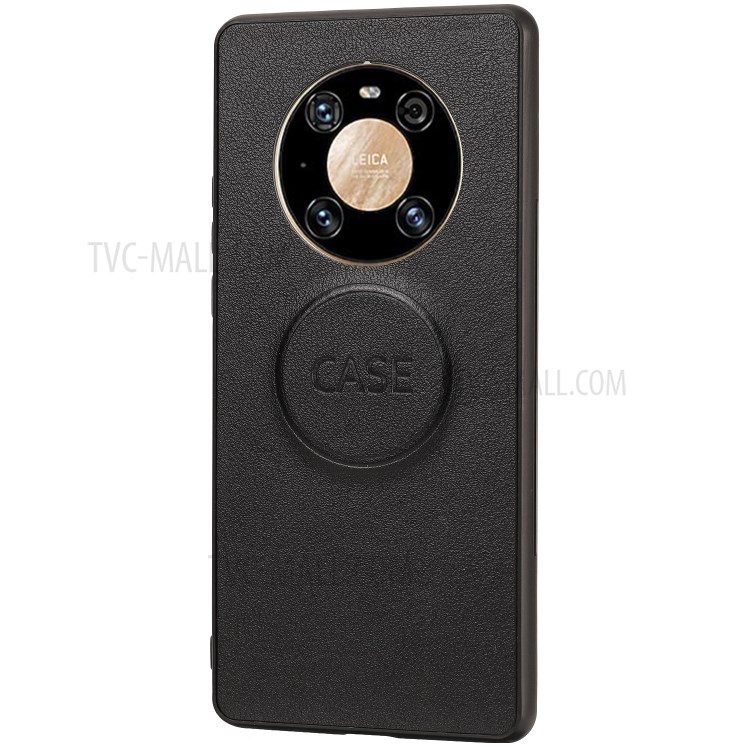 Detachable Wallet Leather Shell Inner TPU Case for Huawei Mate 40 Pro Protective Cover - Black-6