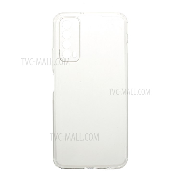 10Pcs/Pack Precise Cutting Non-slip TPU Clear Case for Huawei P Smart 2021-1