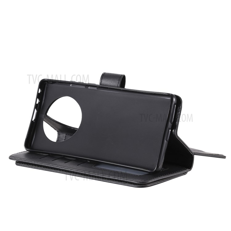 Multi-function 10 Card Slots Case for Huawei Mate 40 Wallet Leather Cover - Black-10