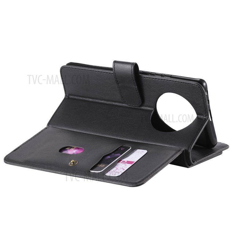 Multi-function 10 Card Slots Case for Huawei Mate 40 Wallet Leather Cover - Black-9