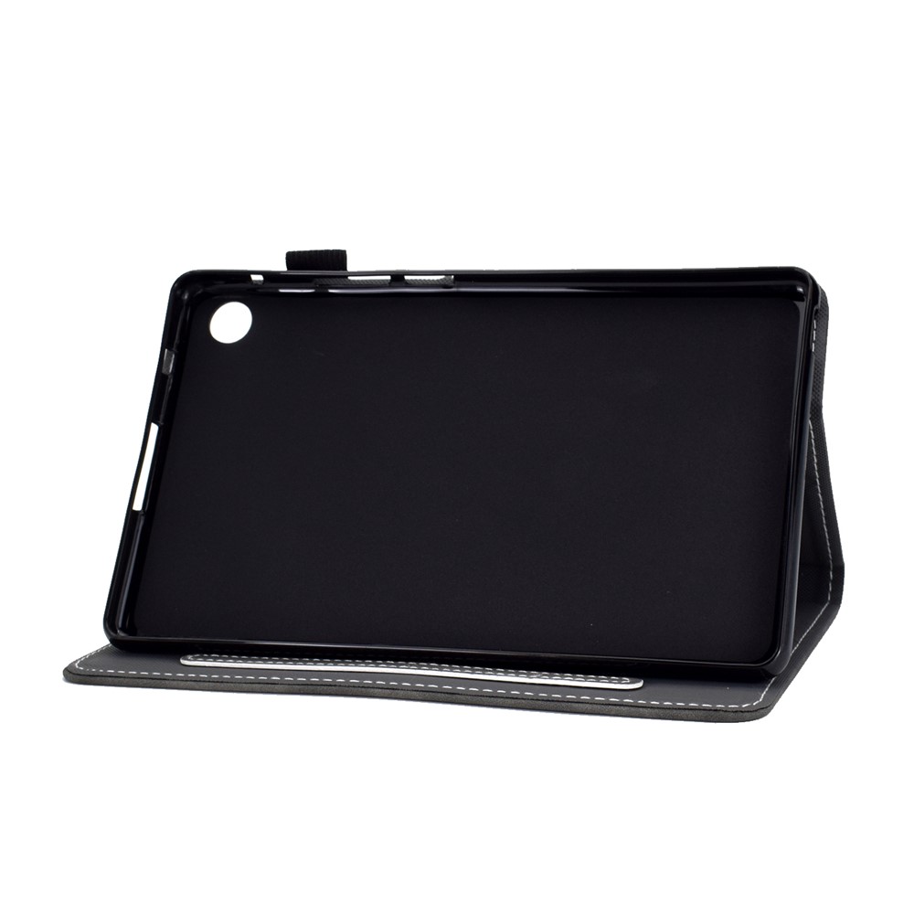 Microfiber Leather + Soft TPU Inner with Stand Case and Card Slots for Huawei MatePad T10/T10S - Black-6