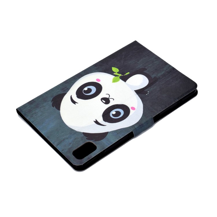 Pattern Printing Leather Stand for Huawei MatePad 10.4 (2020)/Honor V6 Tablet Shell - Cute Panda-6
