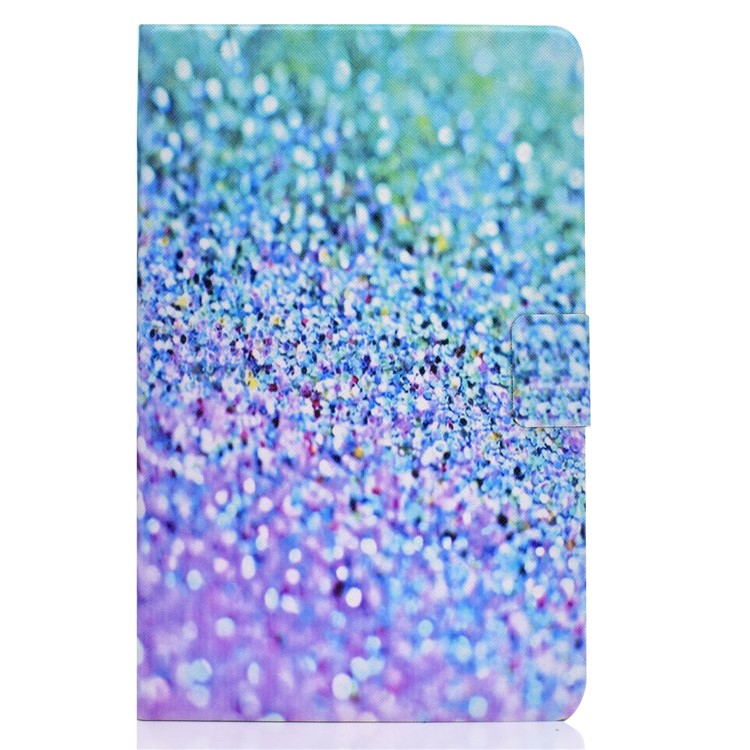 Pattern Printing Leather Stand for Huawei MatePad 10.4 (2020)/Honor V6 Tablet Shell - Shiny Blue-2