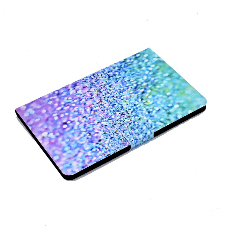 Pattern Printing Leather Stand for Huawei MatePad 10.4 (2020)/Honor V6 Tablet Shell - Shiny Blue-5