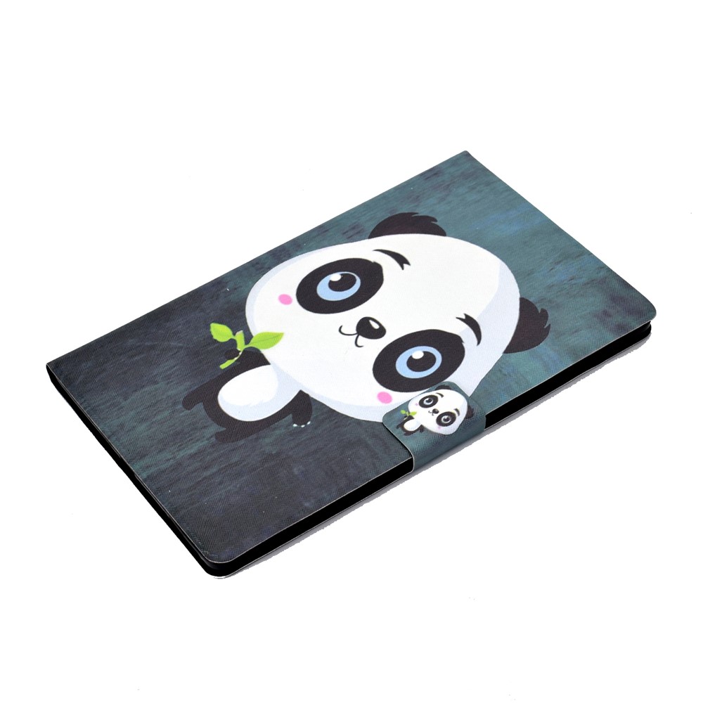Pattern Printing Leather Stand for Huawei MatePad T10S/T10 Tablet Shell - Cute Panda-5