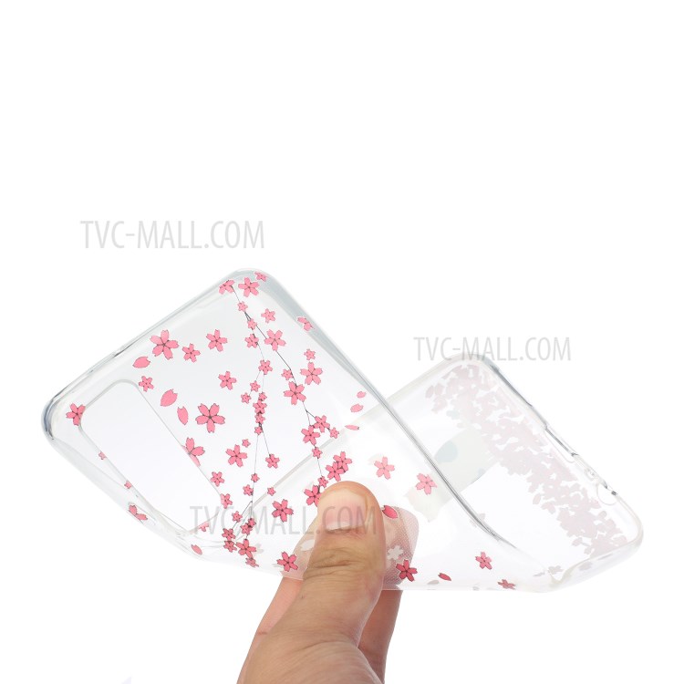 Pattern Printing Cover High Quality 1.5mm TPU Case for Huawei P Smart 2021 / Y7a - Cat and Flower-3