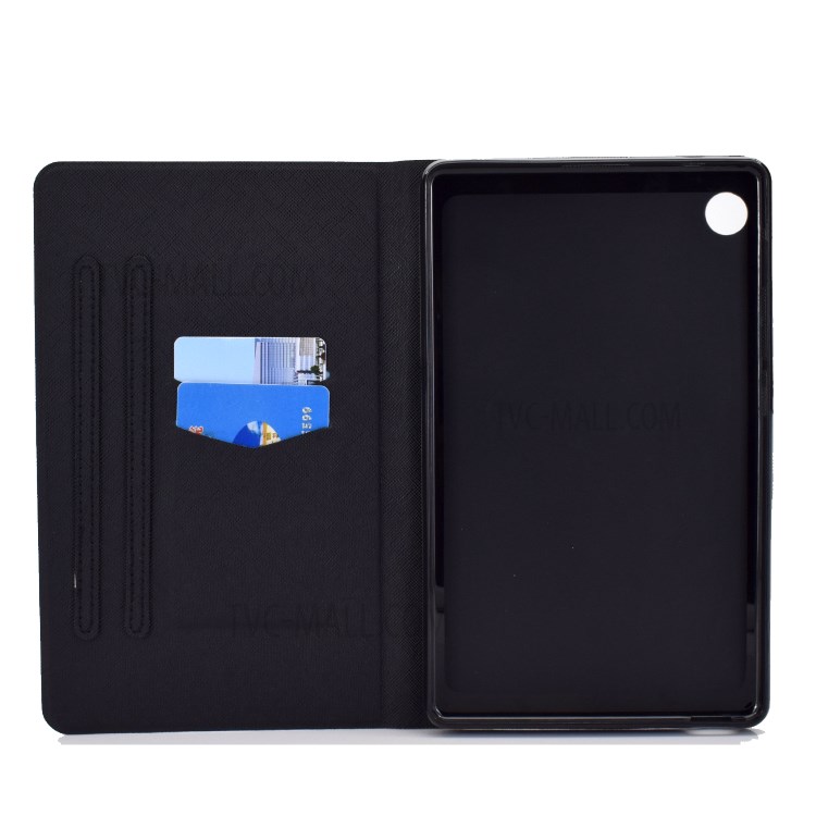 Pattern Printing TPU + PU Leather Tablet Case for Huawei MatePad T8 - Tiger-6