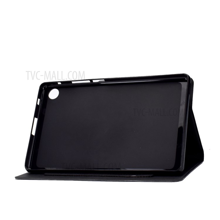 Pattern Printing TPU + PU Leather Tablet Case for Huawei MatePad T8 - Tiger-7