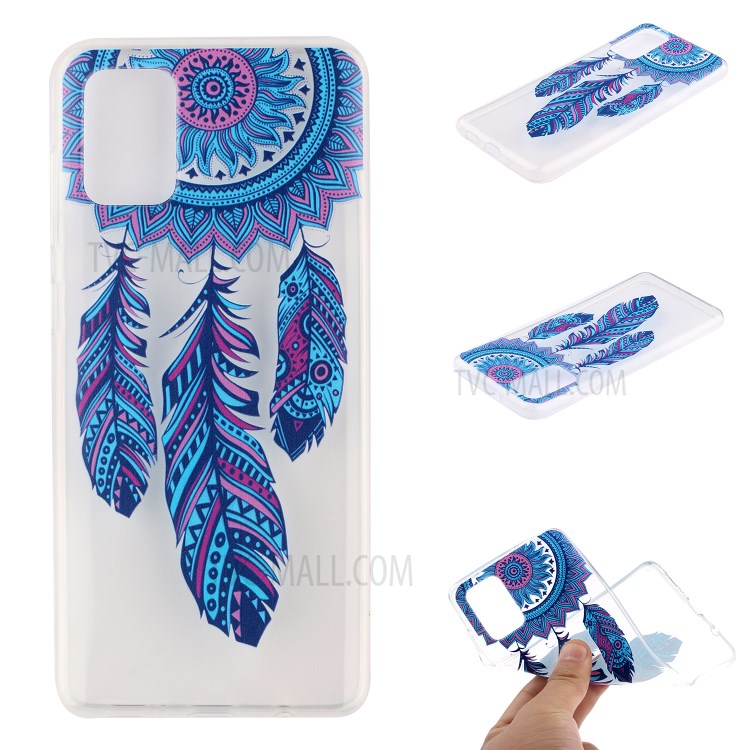 Pattern Printing TPU Phone Case High Transmittance Phone Shell for Huawei P Smart 2021 / Huawei Y7a - Dream Catcher-1