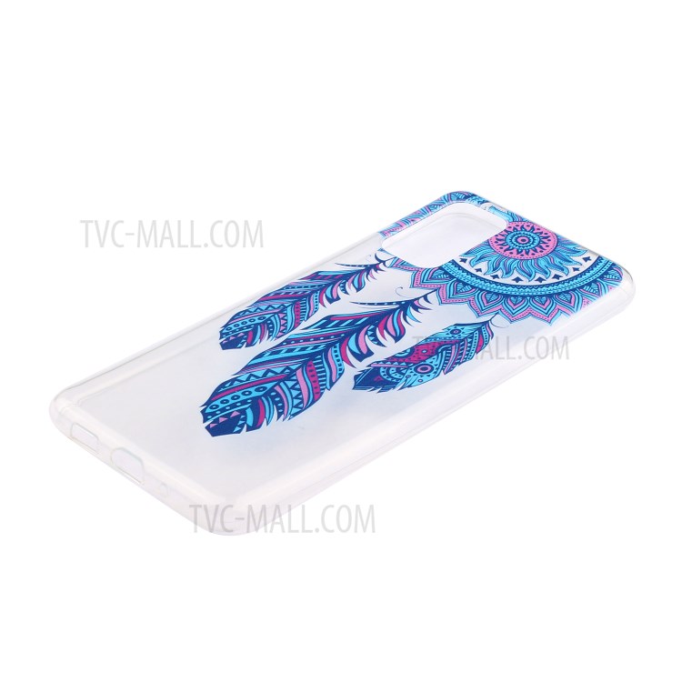 Pattern Printing TPU Phone Case High Transmittance Phone Shell for Huawei P Smart 2021 / Huawei Y7a - Dream Catcher-4